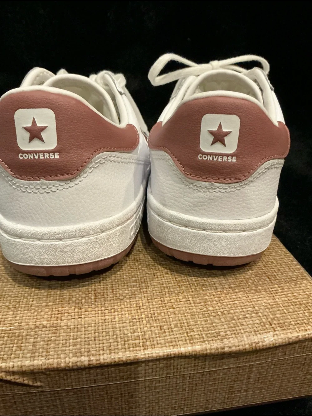 Converse CONS Fastbreak Pro Ox White/Saddle Size M 7.5 W 9